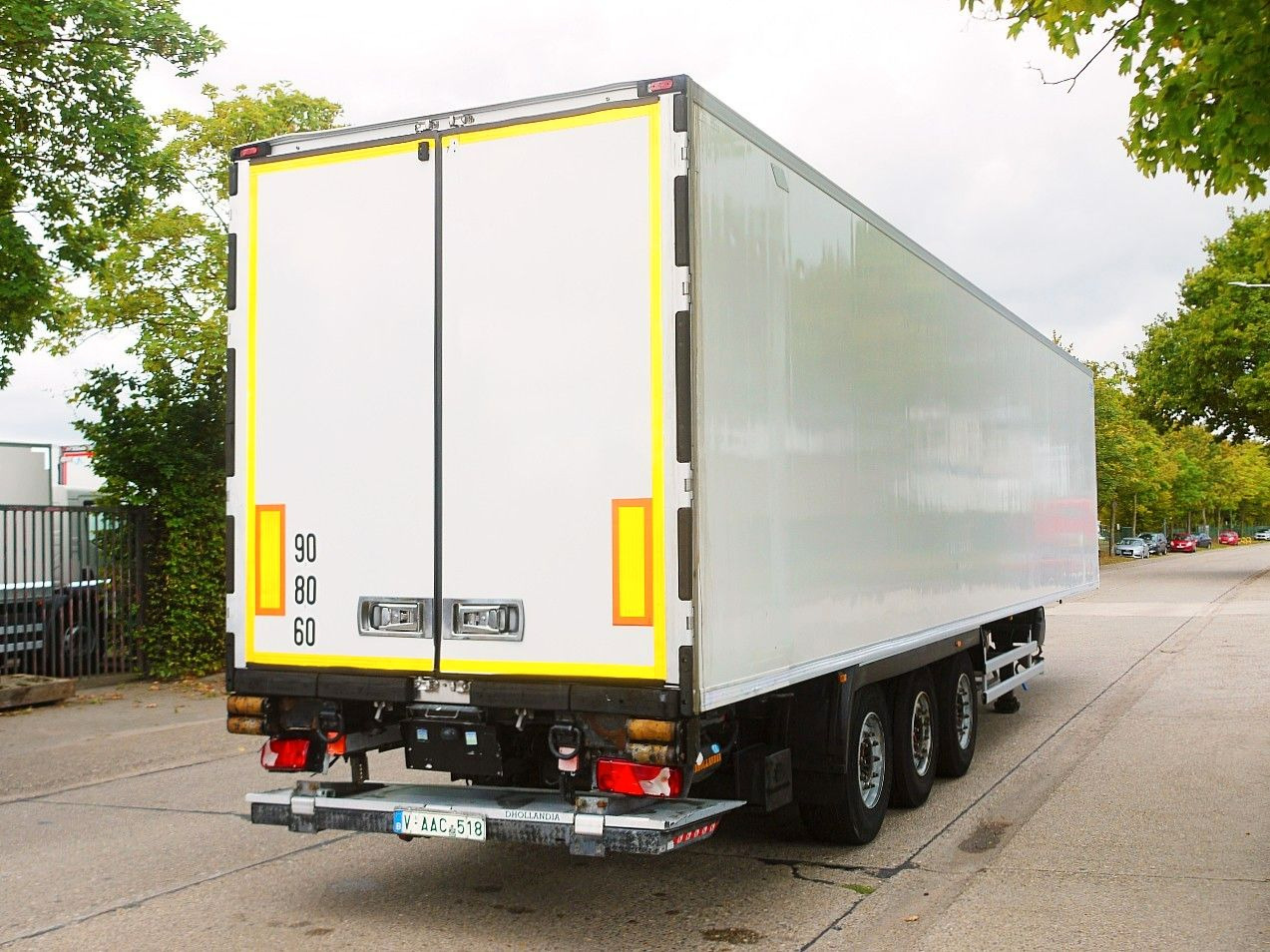 Lamberet CARRIER VECTOR 1950 MULTI TEMP. SAF. LADBORDWAND - 냉동 세미 트레일러 : 사진 5 Lamberet CARRIER VECTOR 1950 MULTI TEMP. SAF. LADBORDWAND - 냉동 세미 트레일러 : 사진 5