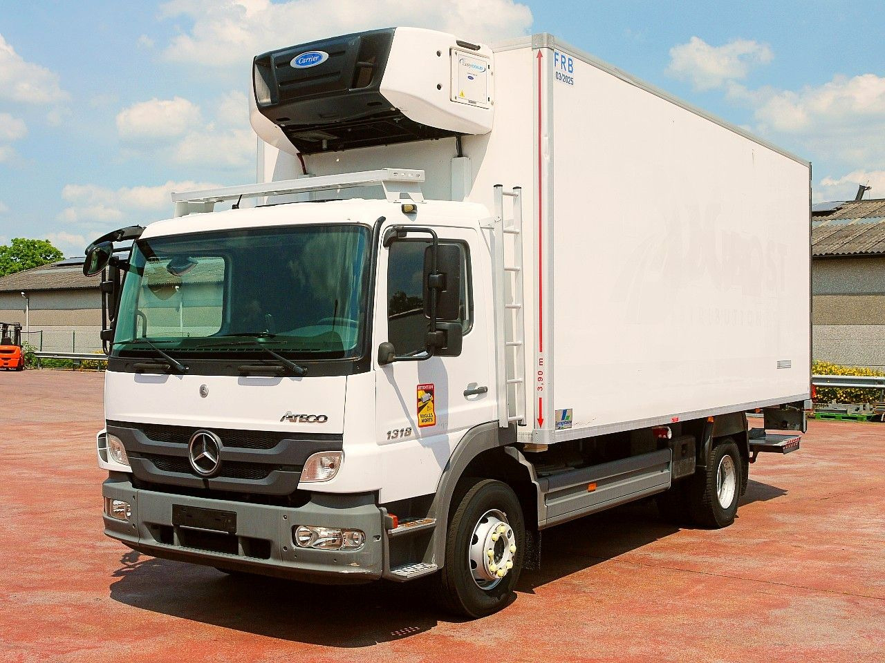 Mercedes-Benz 1318 ATEGO FLEISH KUHLKOFFER CARRIER SUPRA 750 - 냉동탑차 : 사진 3 Mercedes-Benz 1318 ATEGO FLEISH KUHLKOFFER CARRIER SUPRA 750 - 냉동탑차 : 사진 3