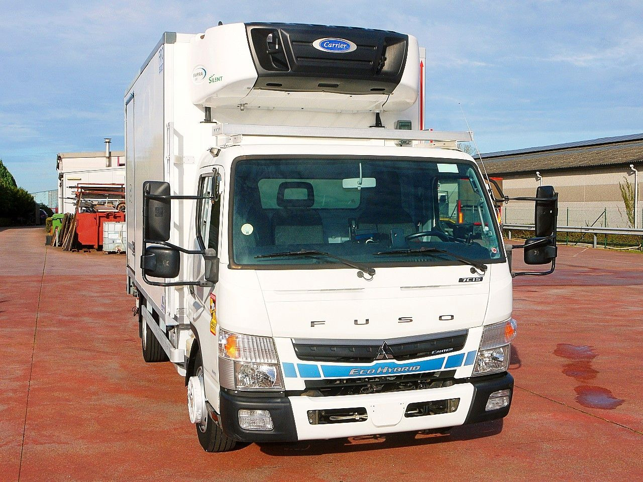Mitsubishi FUSO HYBRIDE KUHLKOFFER CARRIER SUPRA 550 78tkm - 냉동 밴 : 사진 1 Mitsubishi FUSO HYBRIDE KUHLKOFFER CARRIER SUPRA 550 78tkm - 냉동 밴 : 사진 1