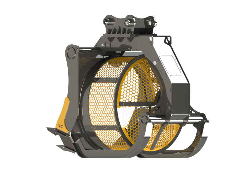 ROTARY SCREENING BUCKETS - NG ATTACHMENTS - 버킷 굴착기 용 : 사진 3 ROTARY SCREENING BUCKETS - NG ATTACHMENTS - 버킷 굴착기 용 : 사진 3