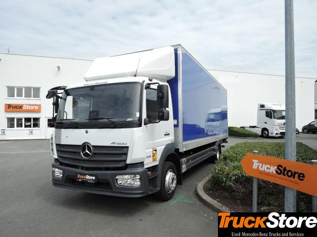 Mercedes-Benz Atego 1218 L - 박스 트럭 : 사진 1 Mercedes-Benz Atego 1218 L - 박스 트럭 : 사진 1