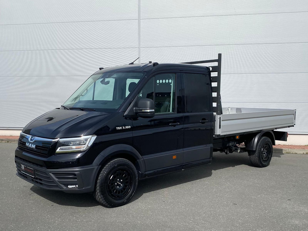 MAN TGE 3.160 Pritsche DOKA LR HECK AHK 3.5t ACC NAV - 플랫베드 밴, 콤비 밴 : 사진 1 MAN TGE 3.160 Pritsche DOKA LR HECK AHK 3.5t ACC NAV - 플랫베드 밴, 콤비 밴 : 사진 1