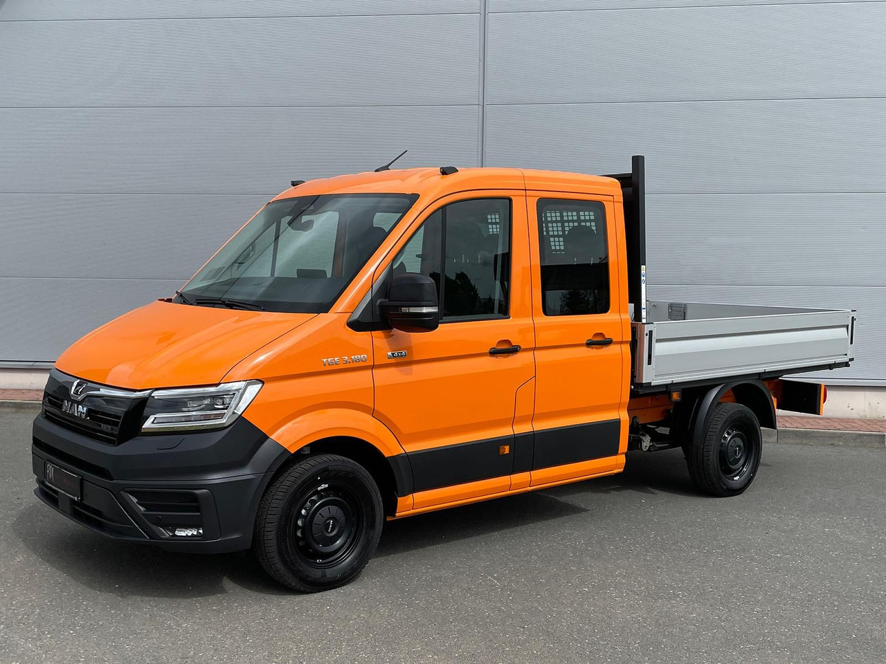 MAN TGE 3.180 Pritsche DOKA MR 4x4 ACC LED DIFF-SPER - 플랫베드 밴, 콤비 밴 : 사진 1 MAN TGE 3.180 Pritsche DOKA MR 4x4 ACC LED DIFF-SPER - 플랫베드 밴, 콤비 밴 : 사진 1