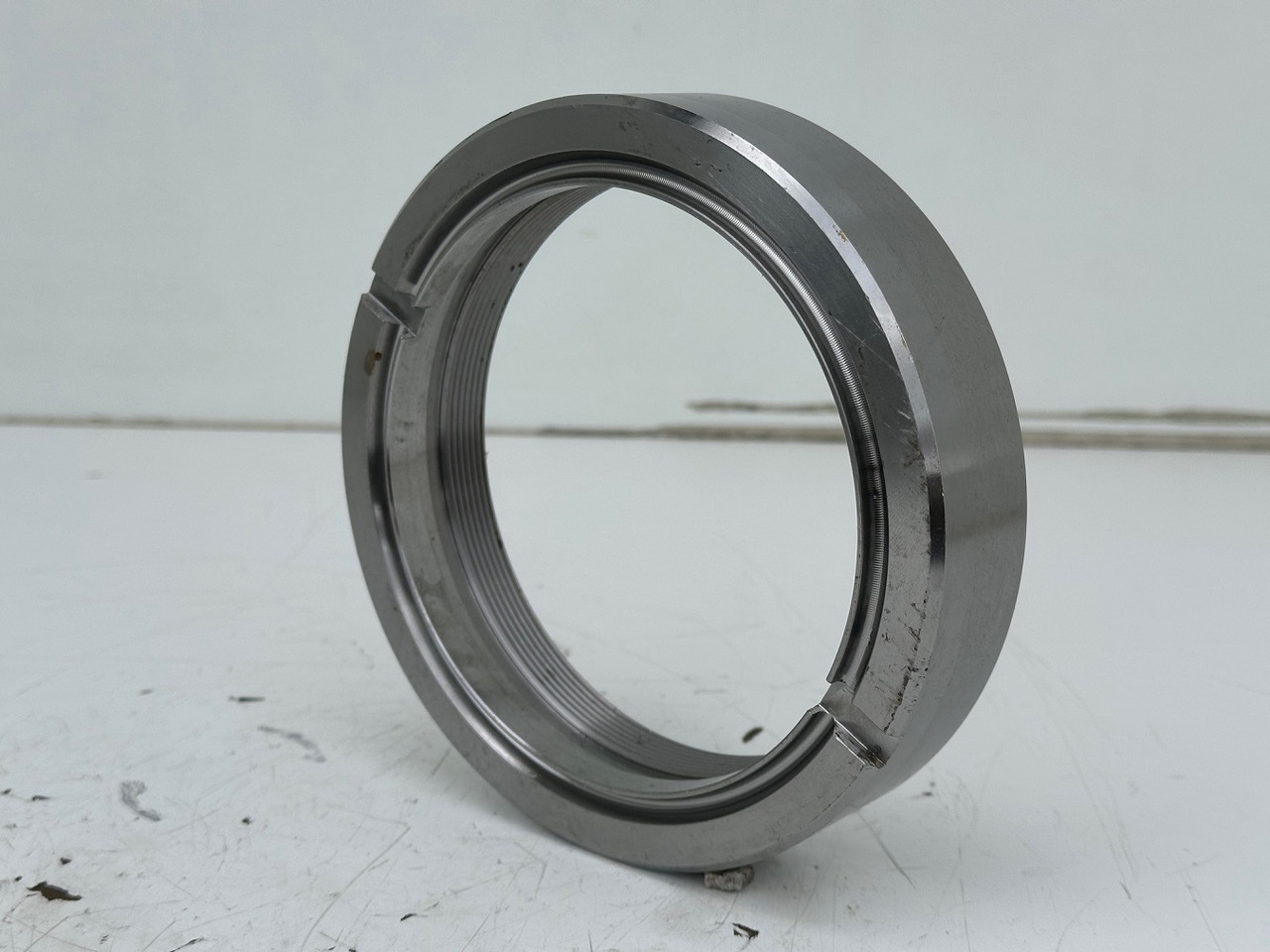 Liebherr Nutmutter ID-Nr.9442194 - ID-Nr.944219403. SAT350/205, SAT375/215. P964, R954B, R964B. #944219403.22.06# - 스윙 모터 건설기계 용 : 사진 5 Liebherr Nutmutter ID-Nr.9442194 - ID-Nr.944219403. SAT350/205, SAT375/215. P964, R954B, R964B. #944219403.22.06# - 스윙 모터 건설기계 용 : 사진 5