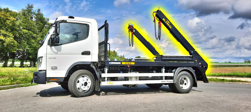 Mitsubishi Fuso 9C18 bramowiec BR6 - 스킵 로더 트럭 : 사진 2 Mitsubishi Fuso 9C18 bramowiec BR6 - 스킵 로더 트럭 : 사진 2