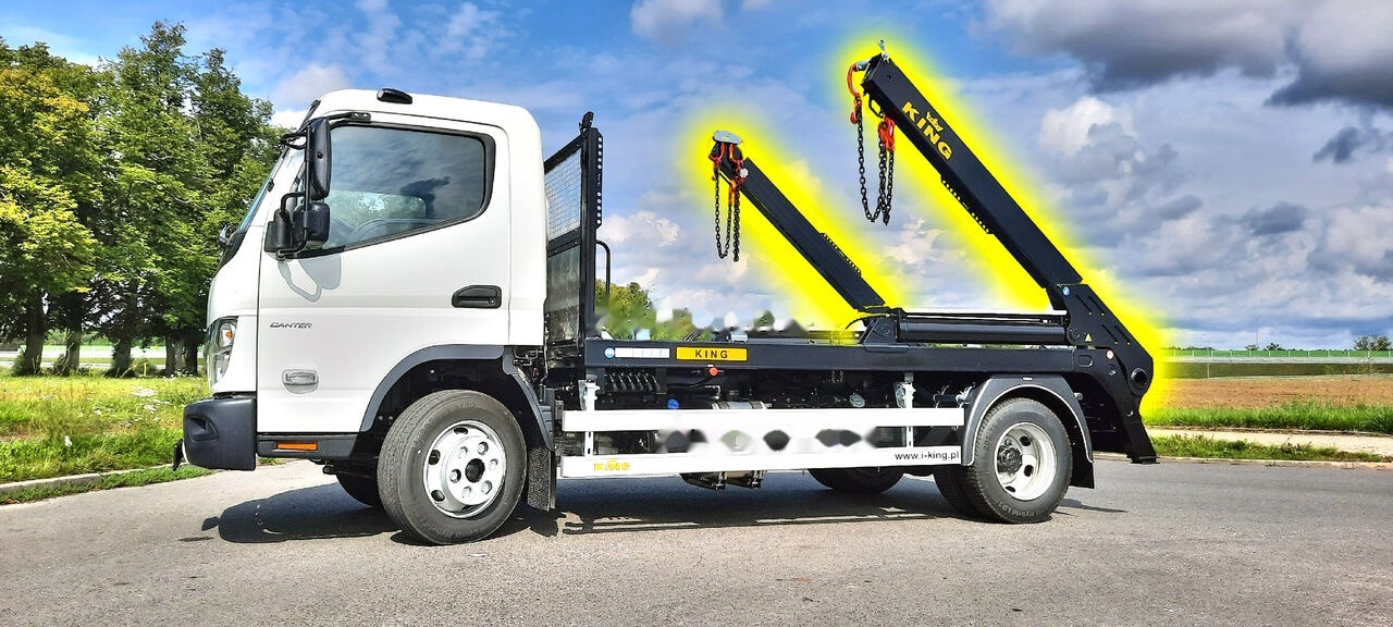 Mitsubishi Fuso 9C18 bramowiec BR6 - 스킵 로더 트럭 : 사진 1 Mitsubishi Fuso 9C18 bramowiec BR6 - 스킵 로더 트럭 : 사진 1