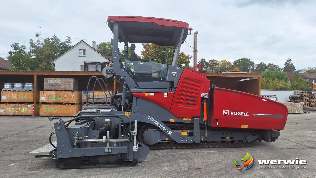 Vögele SUPER 1800-3i - 아스팔트 포장기 : 사진 1 Vögele SUPER 1800-3i - 아스팔트 포장기 : 사진 1