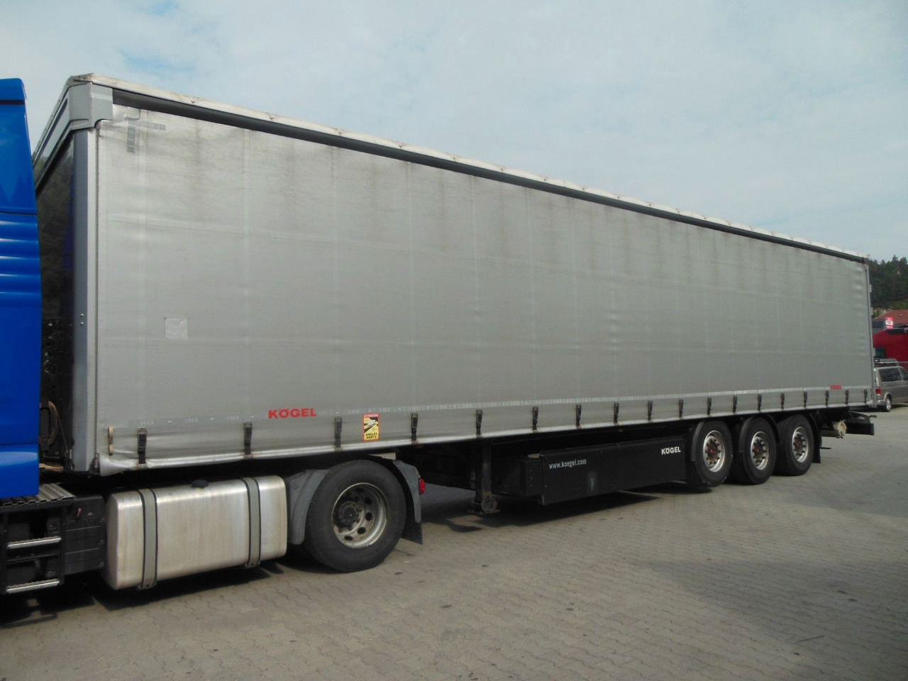 Kögel SN 24, SAF, PALETTEN BOX, - 커튼사이더 세미 트레일러 : 사진 1 Kögel SN 24, SAF, PALETTEN BOX, - 커튼사이더 세미 트레일러 : 사진 1