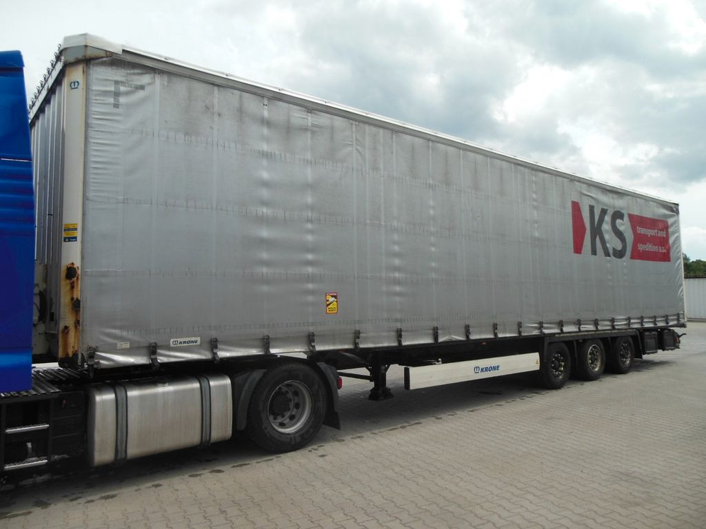 Krone SD MEGA LINER, LOWDECK - 커튼사이더 세미 트레일러 : 사진 3 Krone SD MEGA LINER, LOWDECK - 커튼사이더 세미 트레일러 : 사진 3