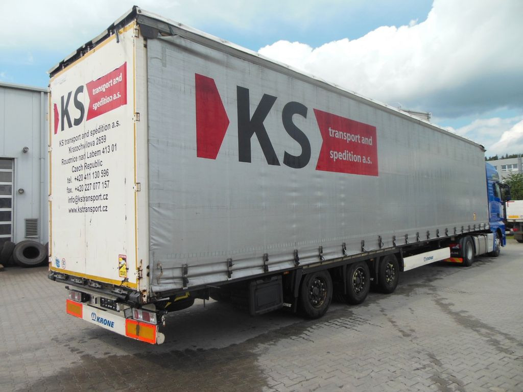Krone SD MEGA LINER, LOWDECK - 커튼사이더 세미 트레일러 : 사진 1 Krone SD MEGA LINER, LOWDECK - 커튼사이더 세미 트레일러 : 사진 1