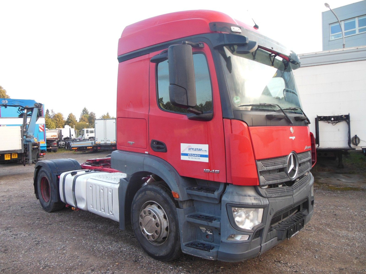 Mercedes-Benz 1843 Actros, Hydraulik - 트랙터 유닛 : 사진 2 Mercedes-Benz 1843 Actros, Hydraulik - 트랙터 유닛 : 사진 2