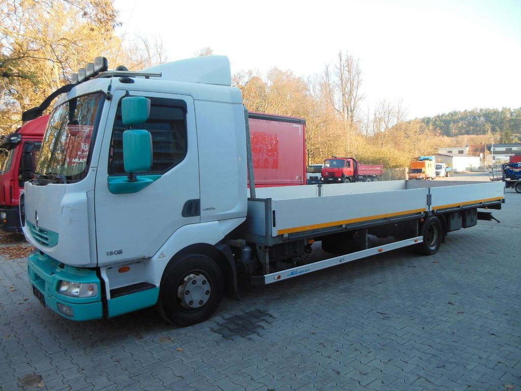Renault MIDLUM DXI 180.08 - 플랫베드 밴 : 사진 1 Renault MIDLUM DXI 180.08 - 플랫베드 밴 : 사진 1