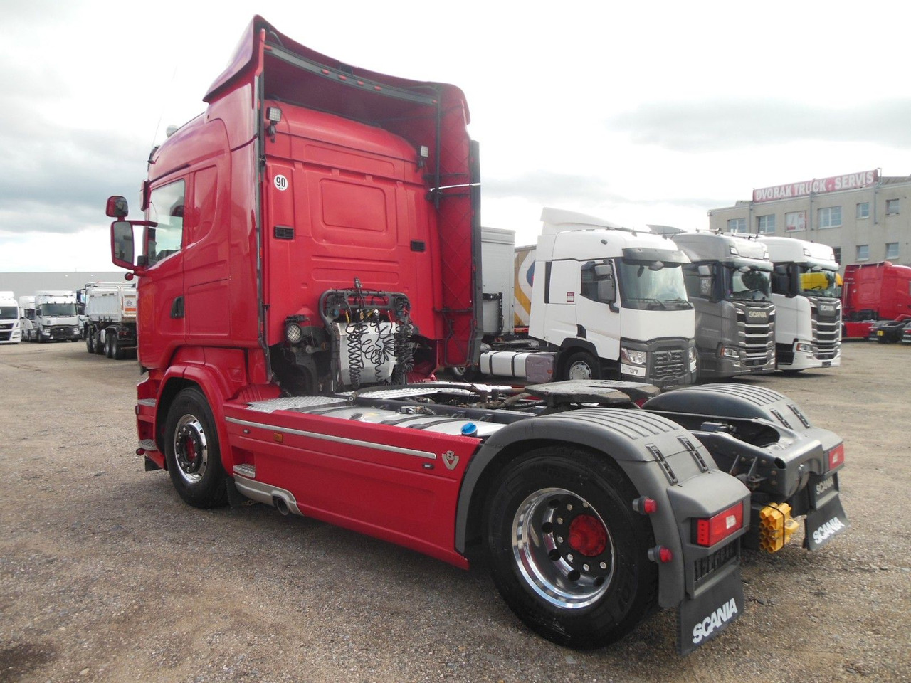 Scania R 580, HYDRAULIK, RETARDER, VOLL LUFT - 트랙터 유닛 : 사진 4 Scania R 580, HYDRAULIK, RETARDER, VOLL LUFT - 트랙터 유닛 : 사진 4