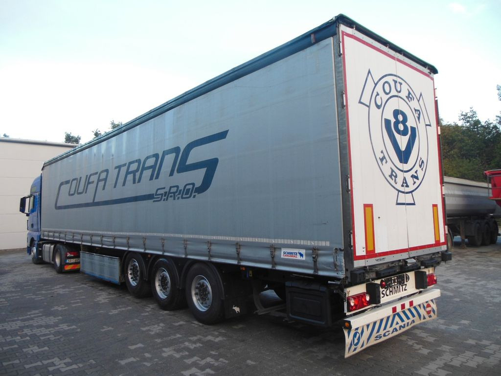 Schmitz Cargobull SCB, PALETTEN BOX, LIFT ACHSE - 커튼사이더 세미 트레일러 : 사진 2 Schmitz Cargobull SCB, PALETTEN BOX, LIFT ACHSE - 커튼사이더 세미 트레일러 : 사진 2