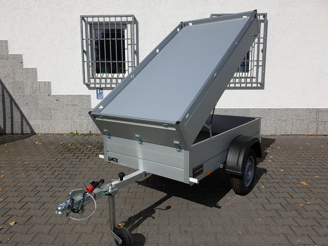 ALUBOXX Deckelanhänger GT 750 HT 201x101x48 cm (XS) 750kg - 자동차 트레일러 : 사진 1 ALUBOXX Deckelanhänger GT 750 HT 201x101x48 cm (XS) 750kg - 자동차 트레일러 : 사진 1