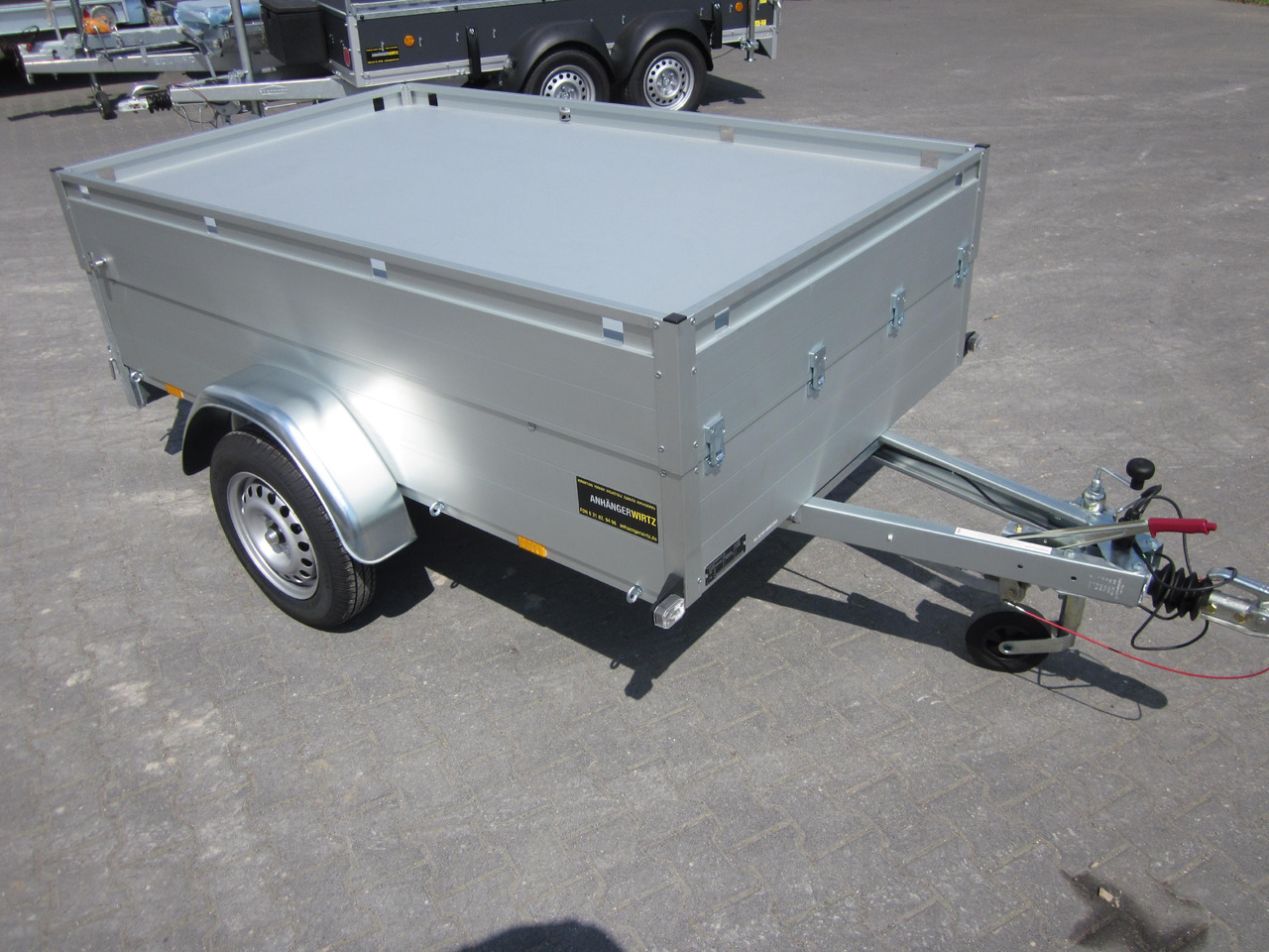 ALUBOXX Deckelanhänger GTB 1200 HT 251x126x48cm (S) 1160kg - 자동차 트레일러 : 사진 2 ALUBOXX Deckelanhänger GTB 1200 HT 251x126x48cm (S) 1160kg - 자동차 트레일러 : 사진 2