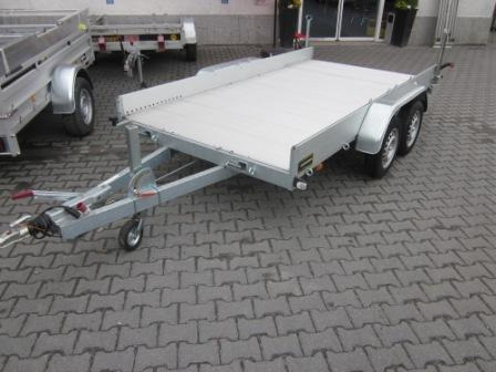 Anssems Transporter AMT 1500 340x170x18cm Aluboden Alurampen 1500kg - 드롭사이드/ 플랫베드 트레일러 : 사진 1 Anssems Transporter AMT 1500 340x170x18cm Aluboden Alurampen 1500kg - 드롭사이드/ 플랫베드 트레일러 : 사진 1