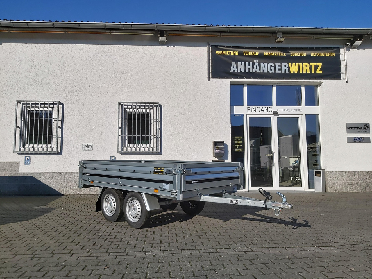 리스  Brenderup 3251 STU 750 250x142x35cm Tandemachse 13" (S) 750kg Brenderup 3251 STU 750 250x142x35cm Tandemachse 13" (S) 750kg : 사진 6