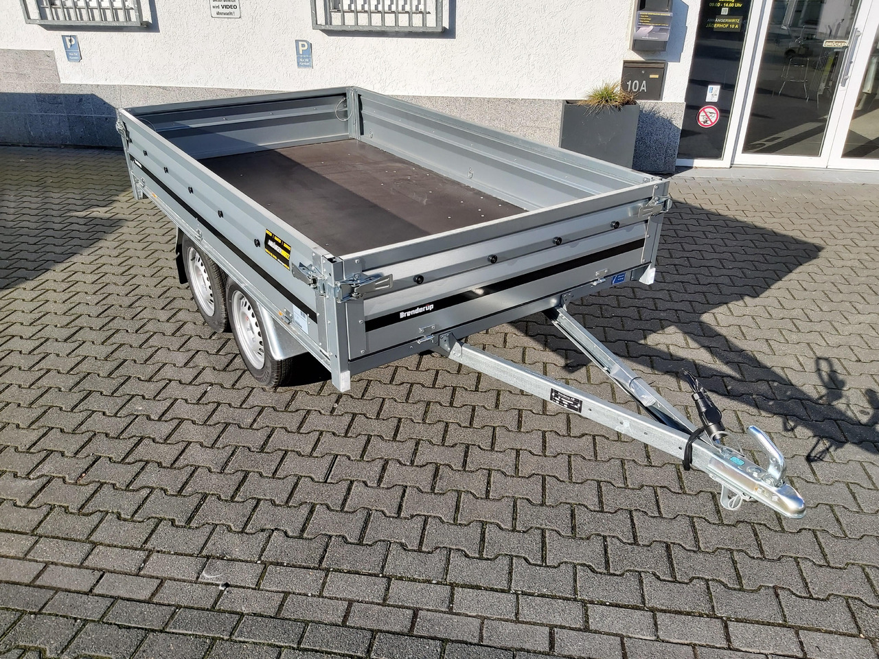 Brenderup 3251 STU 750 250x142x35cm Tandemachse 13" (S) 750kg - 드롭사이드/ 플랫베드 트레일러 : 사진 5 Brenderup 3251 STU 750 250x142x35cm Tandemachse 13" (S) 750kg - 드롭사이드/ 플랫베드 트레일러 : 사진 5