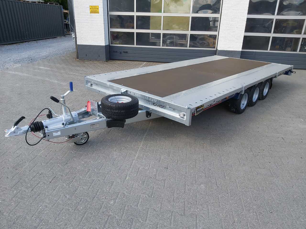 Brian James Trailer CarGO Connect 450x210cm Tridem 10" 3500kg Modell 22 - 드롭사이드/ 플랫베드 트레일러 : 사진 1 Brian James Trailer CarGO Connect 450x210cm Tridem 10" 3500kg Modell 22 - 드롭사이드/ 플랫베드 트레일러 : 사진 1