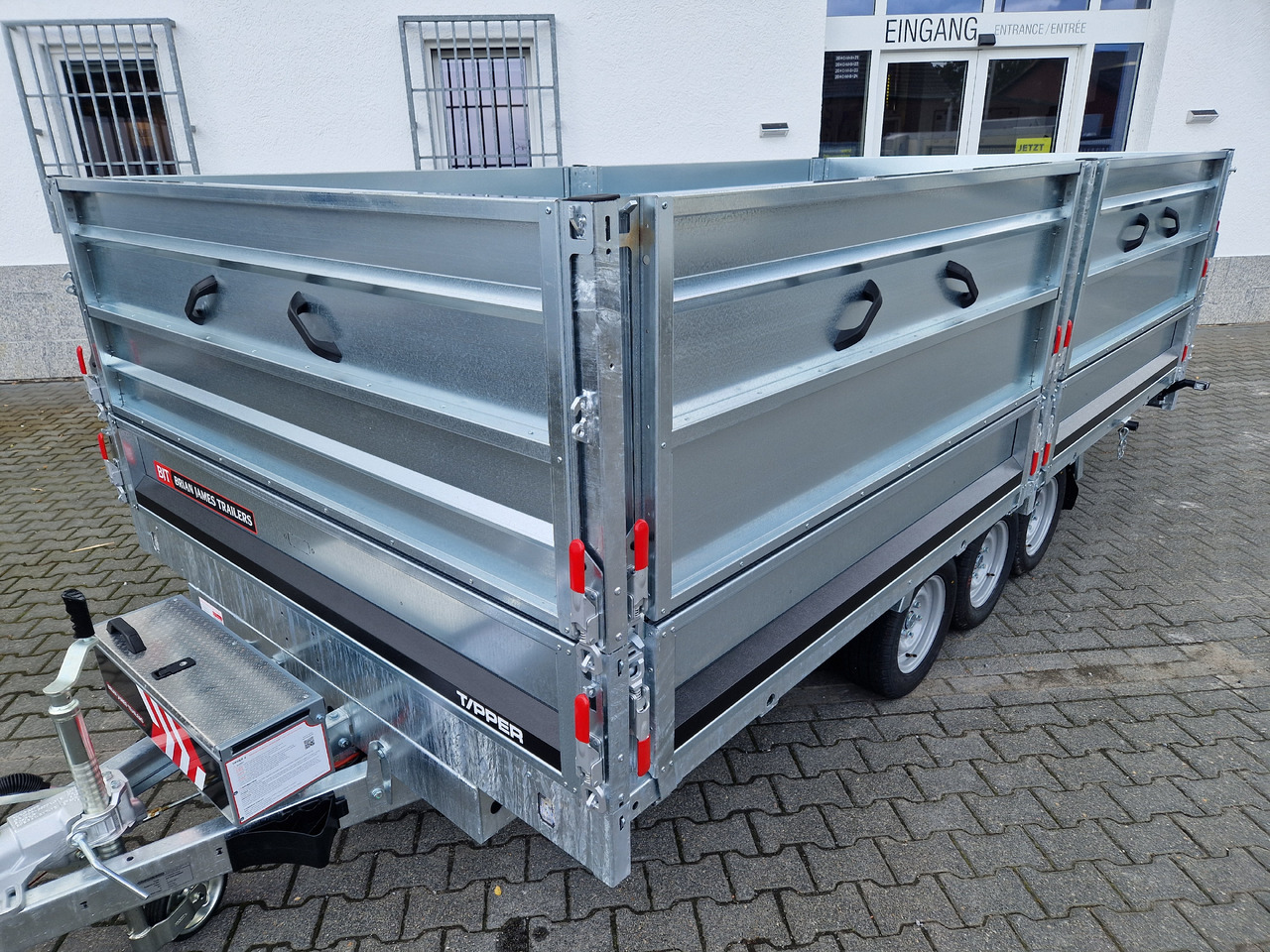 Brian James Trailer Tipper 526-4020 400x200x100cm Aufsatz elek. blackline LED Tridem 3500kg Aktion - 덤프 트레일러 : 사진 3 Brian James Trailer Tipper 526-4020 400x200x100cm Aufsatz elek. blackline LED Tridem 3500kg Aktion - 덤프 트레일러 : 사진 3