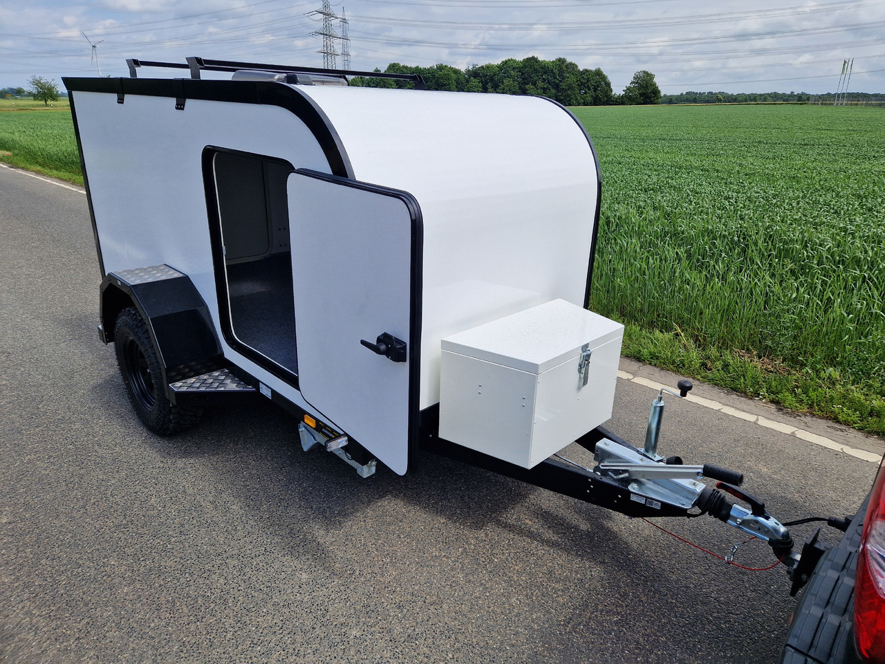 캐러밴 Cargo Base Camp offroad M 290x148x128cm Solar Akku 12 Volt Reeling 1350kg 100km/H : 사진 11