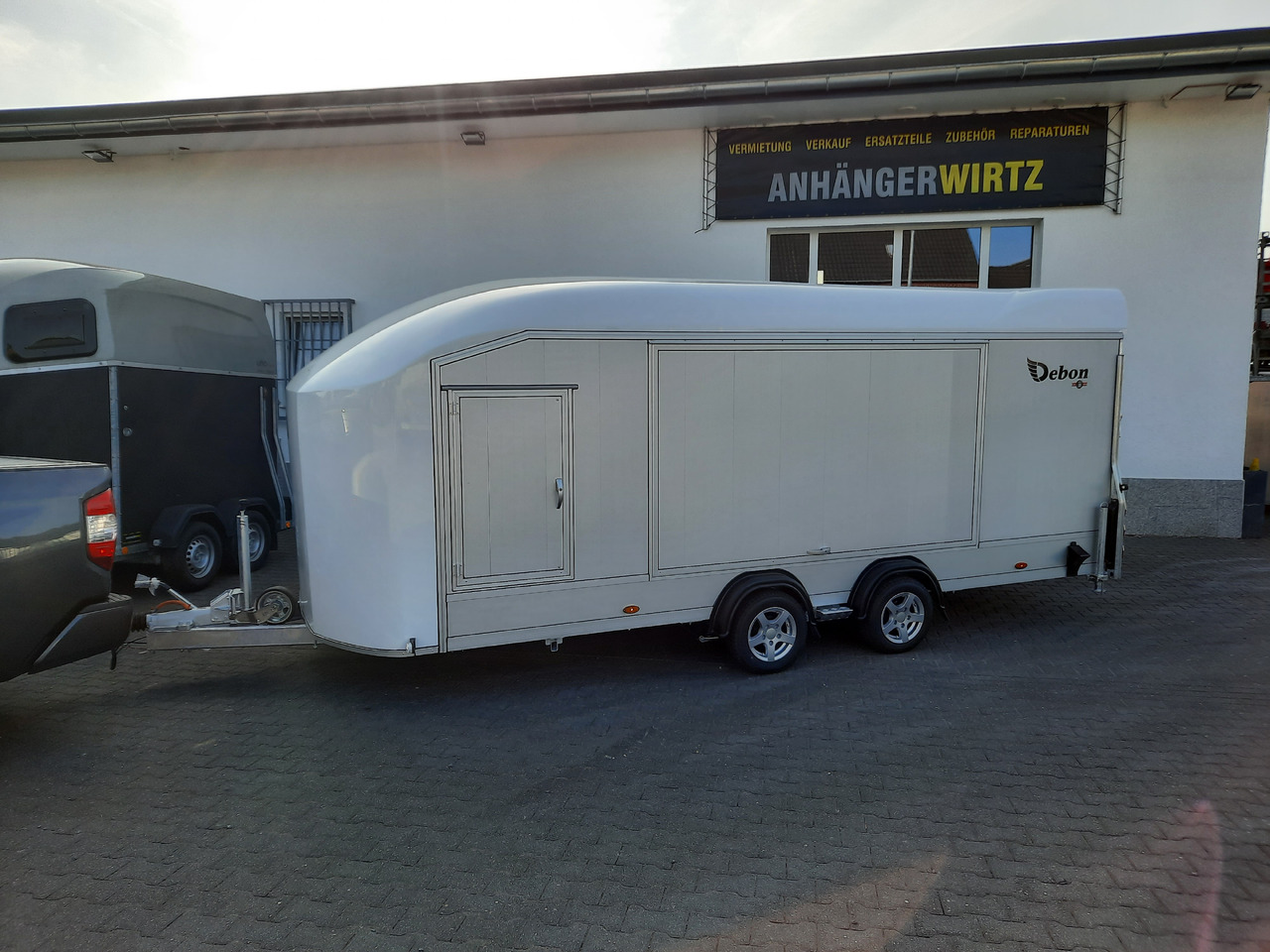 Cargo Roadster 2000 550x220x204cm Poly white Car Edition 3500kg Pullman Vollausstattung - 오토바이 트레일러 : 사진 2 Cargo Roadster 2000 550x220x204cm Poly white Car Edition 3500kg Pullman Vollausstattung - 오토바이 트레일러 : 사진 2