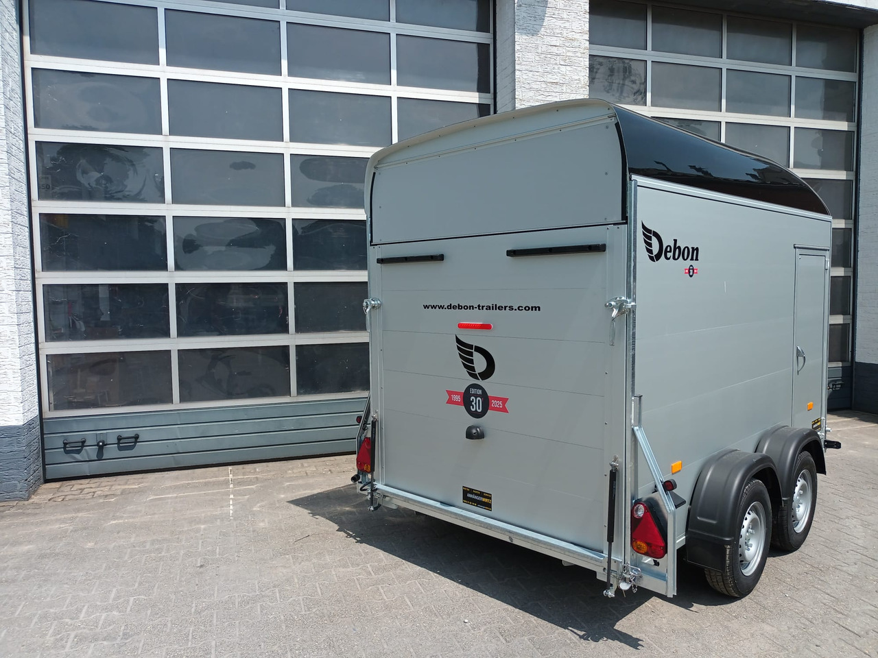 자동차 트레일러 Cargo Roadster 500+ 312x167x199cm Alu Poly black Seitentür Pullman 100km/H 2600kg : 사진 14