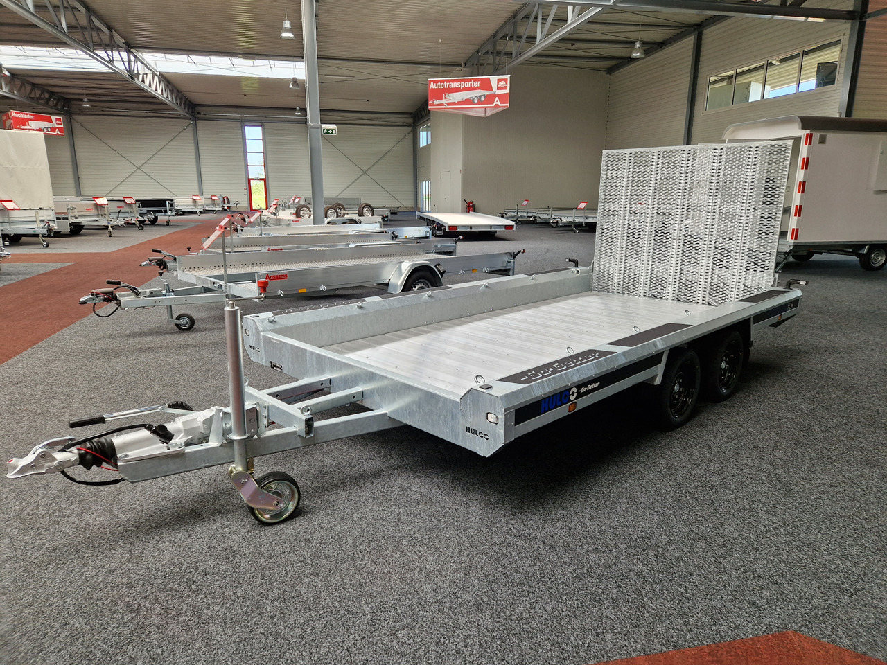HULCO TERRAX-2 Go Getter Aluboden 394x180x27cm Ladeklamppe 150cm LED 3500kg - 플랜트 트레일러 : 사진 1 HULCO TERRAX-2 Go Getter Aluboden 394x180x27cm Ladeklamppe 150cm LED 3500kg - 플랜트 트레일러 : 사진 1