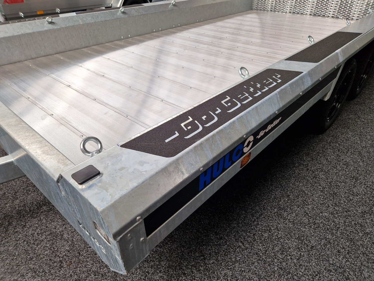 HULCO TERRAX-2 Go Getter Aluboden 394x180x27cm Ladeklamppe 150cm LED 3500kg - 플랜트 트레일러 : 사진 2 HULCO TERRAX-2 Go Getter Aluboden 394x180x27cm Ladeklamppe 150cm LED 3500kg - 플랜트 트레일러 : 사진 2