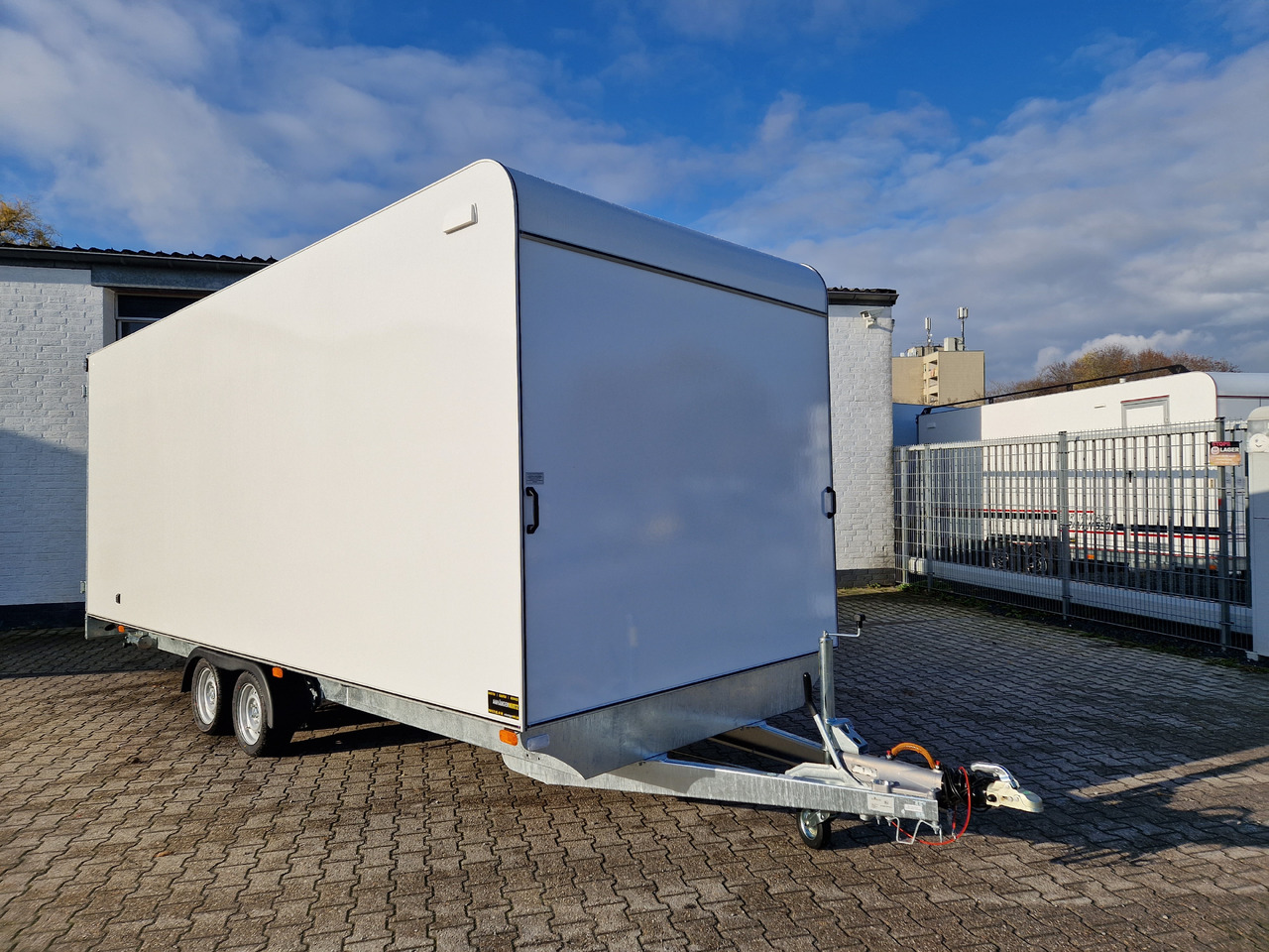 밀폐형 박스 트레일러 Hochlader Koffer TFSP 600T.00 600x220x220cm aero Zurrsystem IL (XXXL+) 100km/H 3500kg : 사진 6