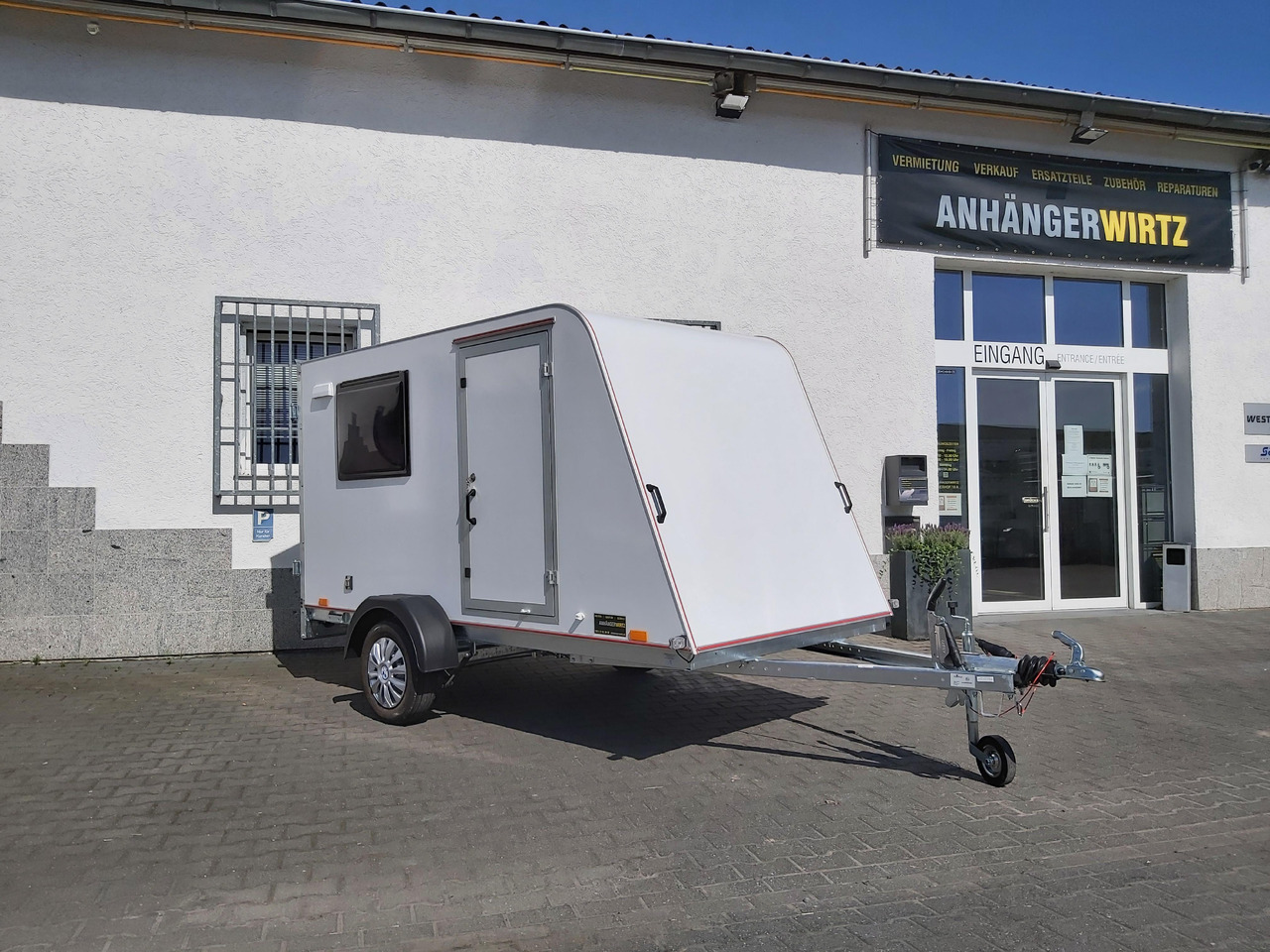캐러밴 Kargo Camp TFS S Midi 320x150x150cm aero LUX Bett Fenster Seitentür Dachluke Strom 750kg Bremse 2024 : 사진 17