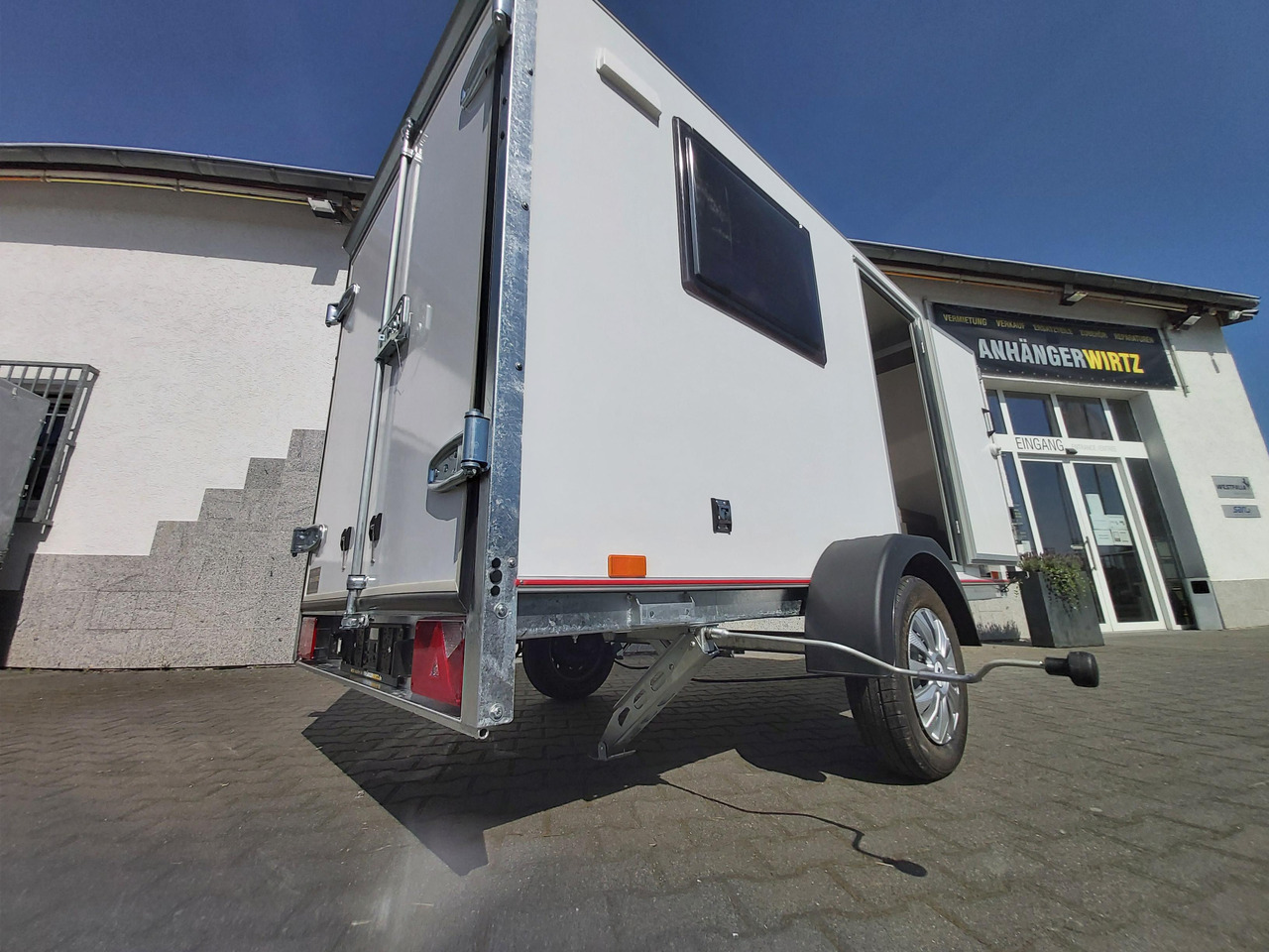 캐러밴 Kargo Camp TFS S Midi 320x150x150cm aero LUX Bett Fenster Seitentür Dachluke Strom 750kg Bremse 2024 : 사진 10