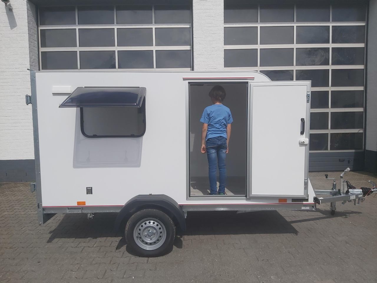 캐러밴 Kargo Camp TFS S Midi 320x150x150cm aero Seitentür Fenster Strom 230V (S) 750kg gebremst Modell 22 : 사진 11