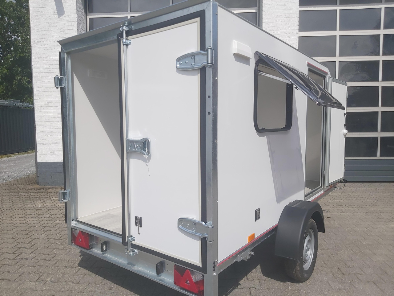 캐러밴 Kargo Camp TFS S Midi 320x150x150cm aero Seitentür Fenster Strom 230V (S) 750kg gebremst Modell 22 : 사진 9