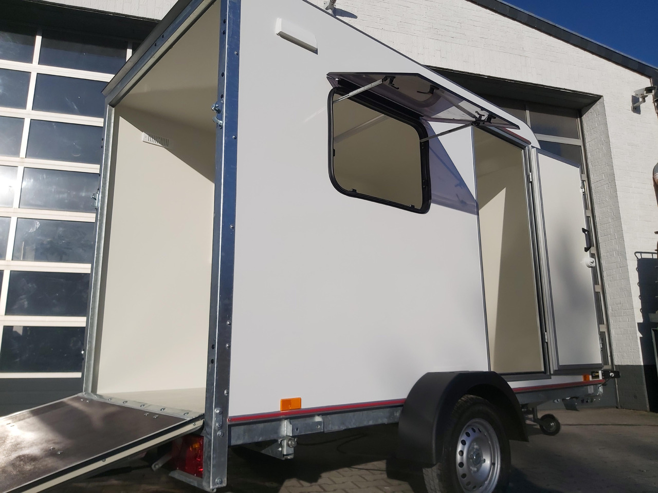 캐러밴 Kargo Camp TFS S Midi+ 320x150x180cm aero Seitentür Rampe Fenster+ 230V 12V 750kg Bremse 100km/H : 사진 14