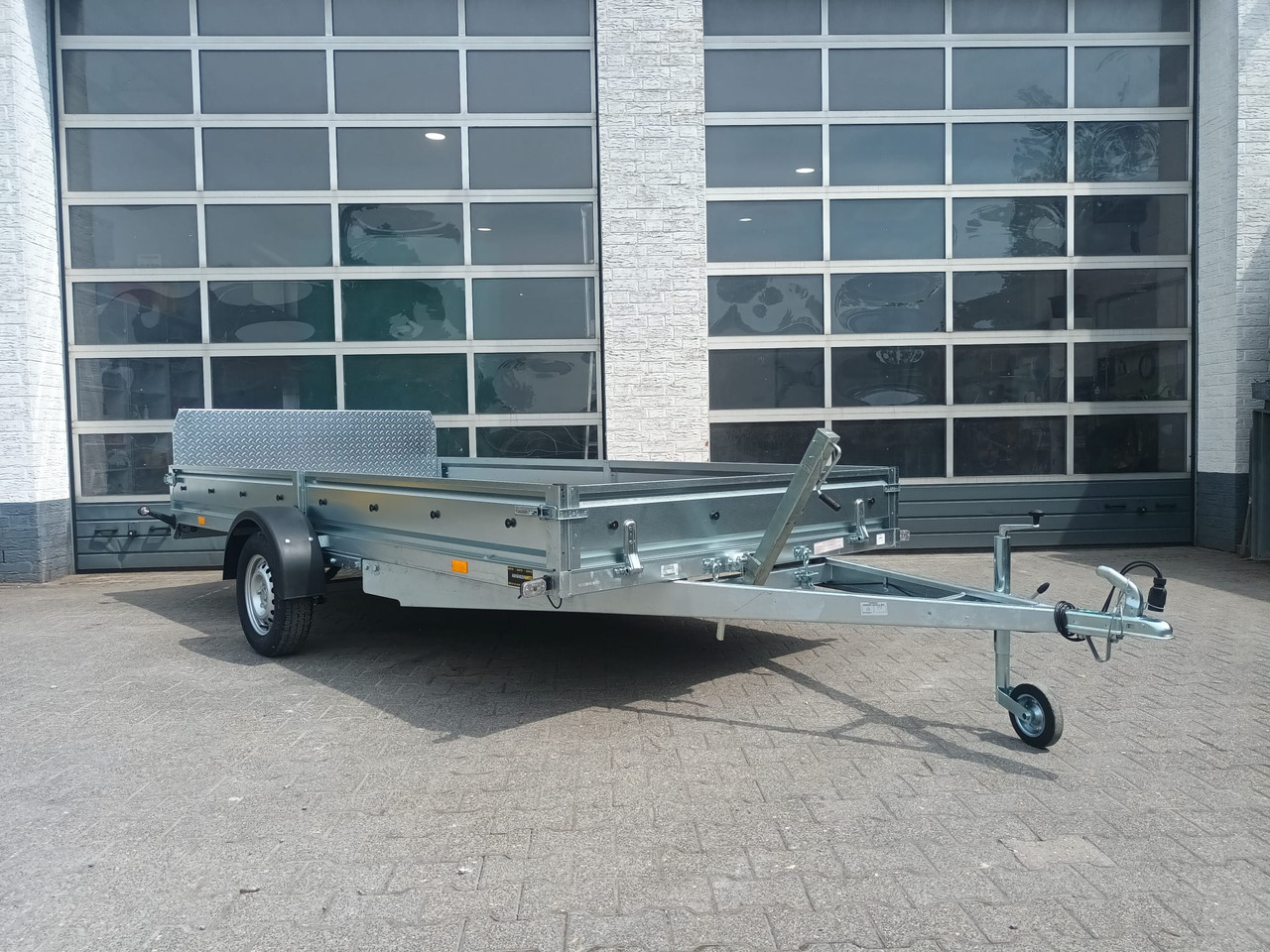 플랜트 트레일러 Kleinfahrzeug Universal Transporter Multi XL easyload ankippbar Blattfederung 100km/H 750kg : 사진 7