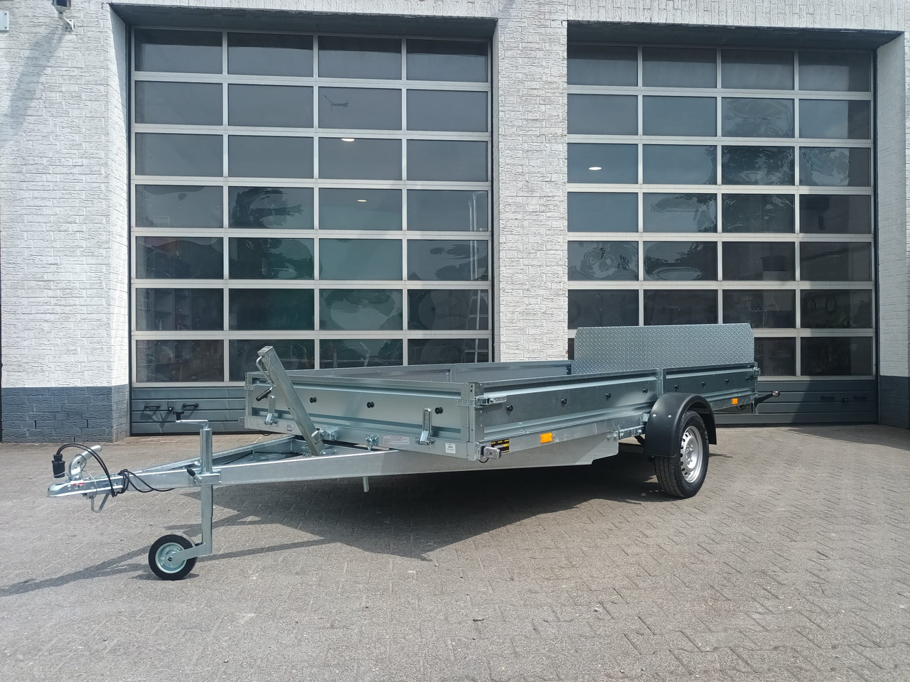플랜트 트레일러 Kleinfahrzeug Universal Transporter Multi XL easyload ankippbar Blattfederung 100km/H 750kg : 사진 8