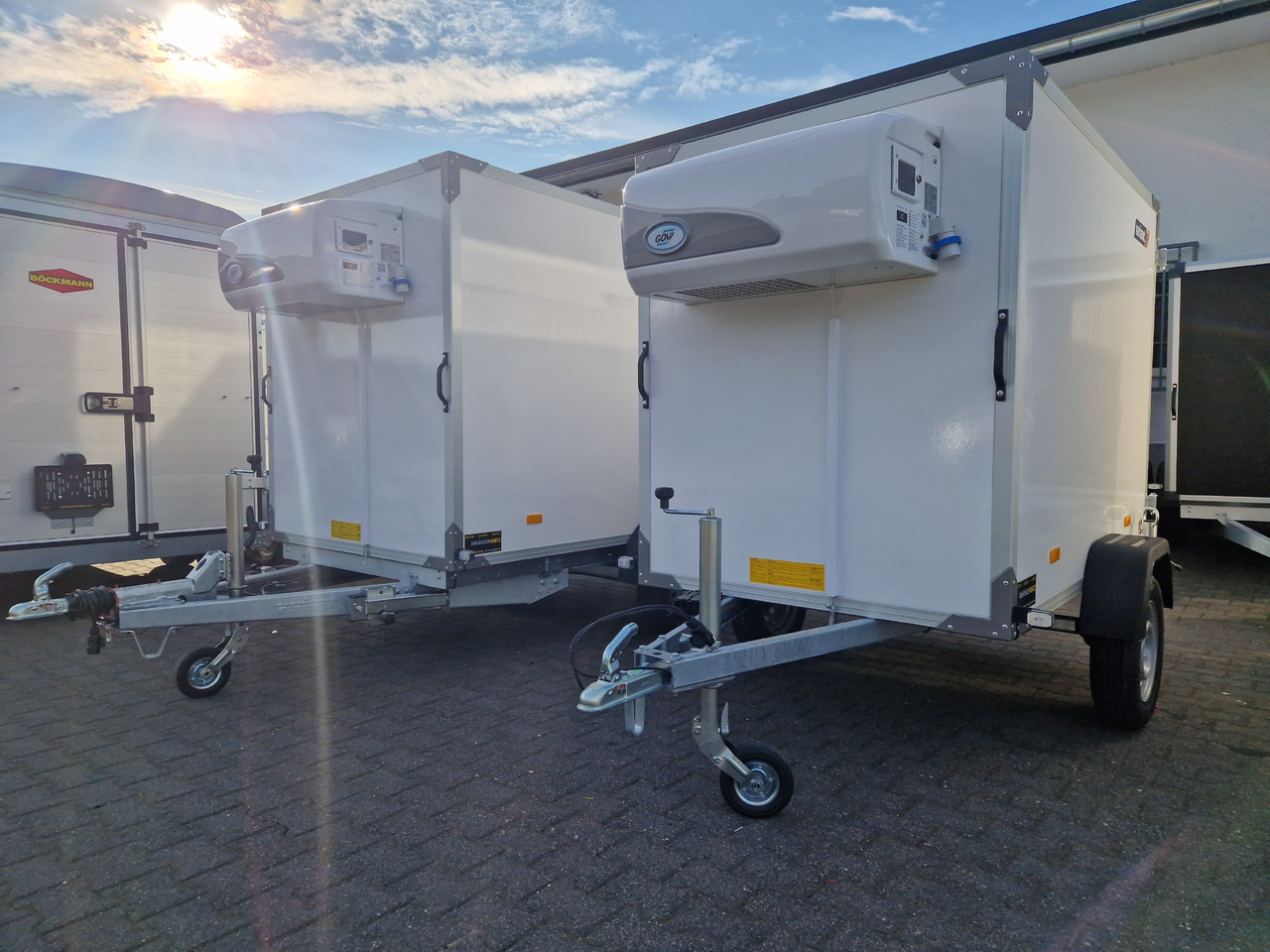 Kühlanhänger 752 DK2 Classic 199x124x150cm XPS Govi Kühlung 750kg ungebremst - 냉동 트레일러 : 사진 4 Kühlanhänger 752 DK2 Classic 199x124x150cm XPS Govi Kühlung 750kg ungebremst - 냉동 트레일러 : 사진 4