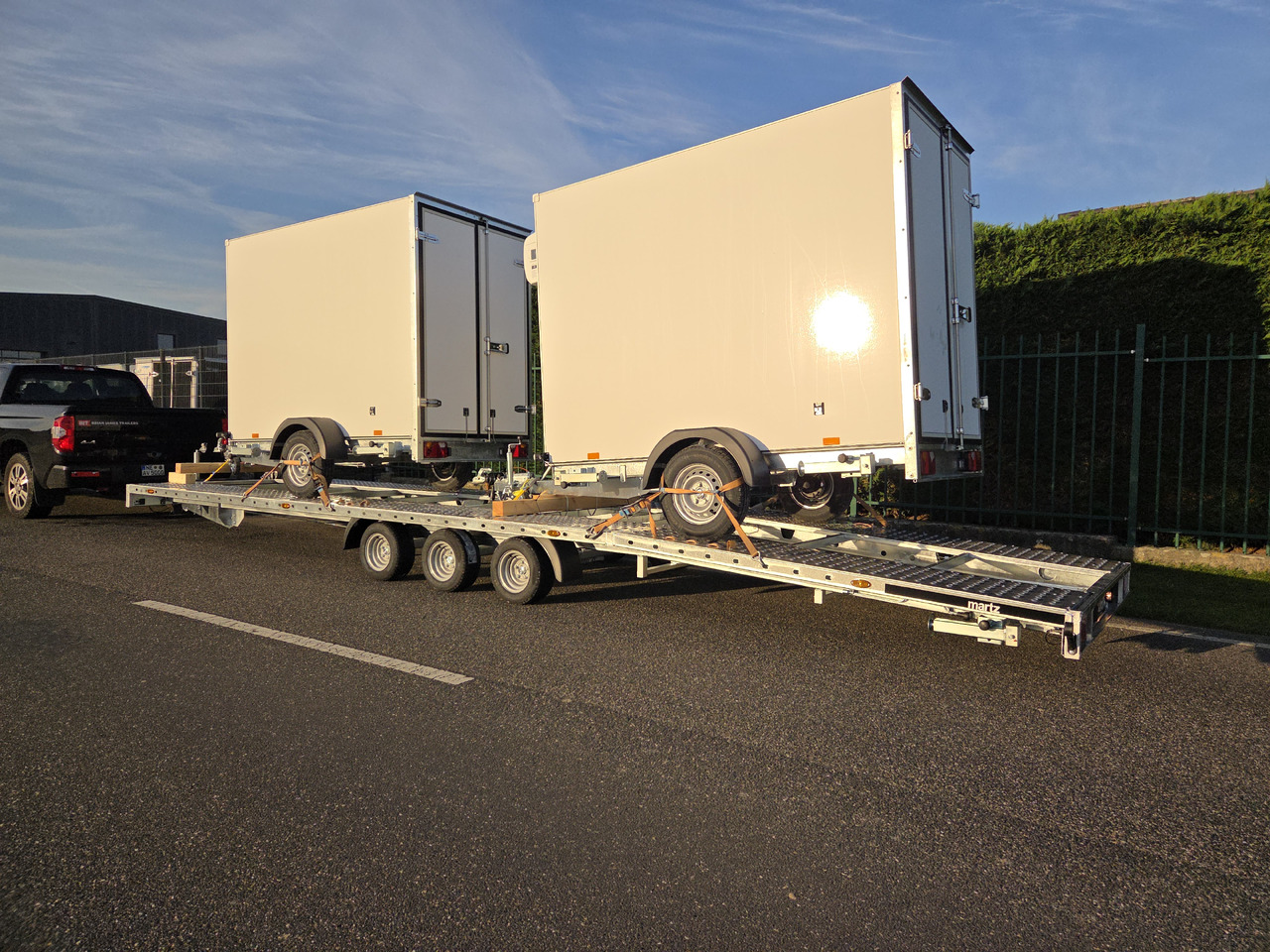 Martz Cartrailer GT PLUS 850/3 S 3,5T 850x215cm Lohr Blech Fahrschienen Rampen Tridem 3500kg 100km/H - 오토트랜스포터 트레일러 : 사진 2 Martz Cartrailer GT PLUS 850/3 S 3,5T 850x215cm Lohr Blech Fahrschienen Rampen Tridem 3500kg 100km/H - 오토트랜스포터 트레일러 : 사진 2