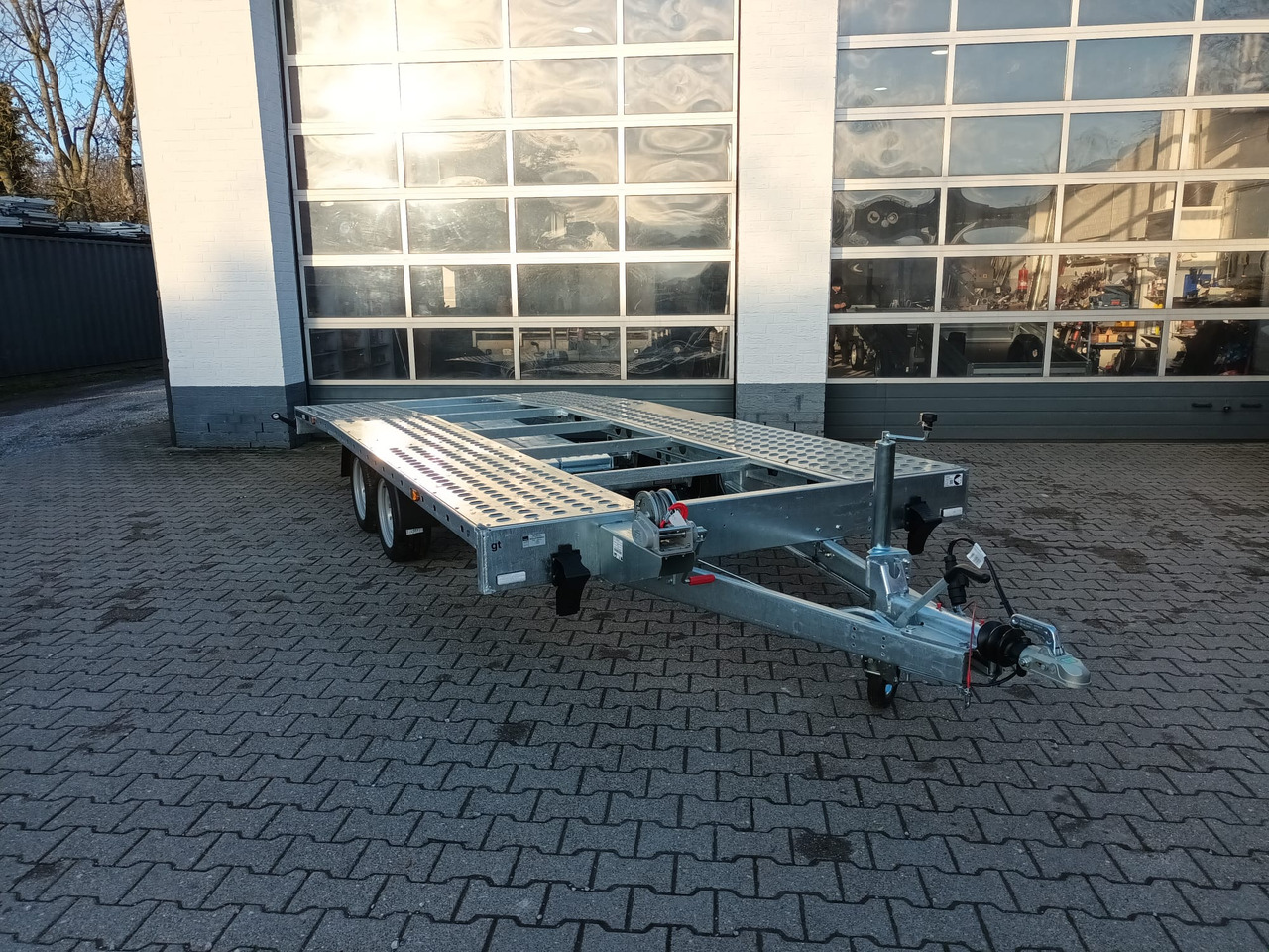 Martz GT UNIDECK PLUS 450/2 S 2,7T Lohr Stahl Fahrschienen Winde 13" 2700kg - 오토트랜스포터 트레일러 : 사진 4 Martz GT UNIDECK PLUS 450/2 S 2,7T Lohr Stahl Fahrschienen Winde 13" 2700kg - 오토트랜스포터 트레일러 : 사진 4