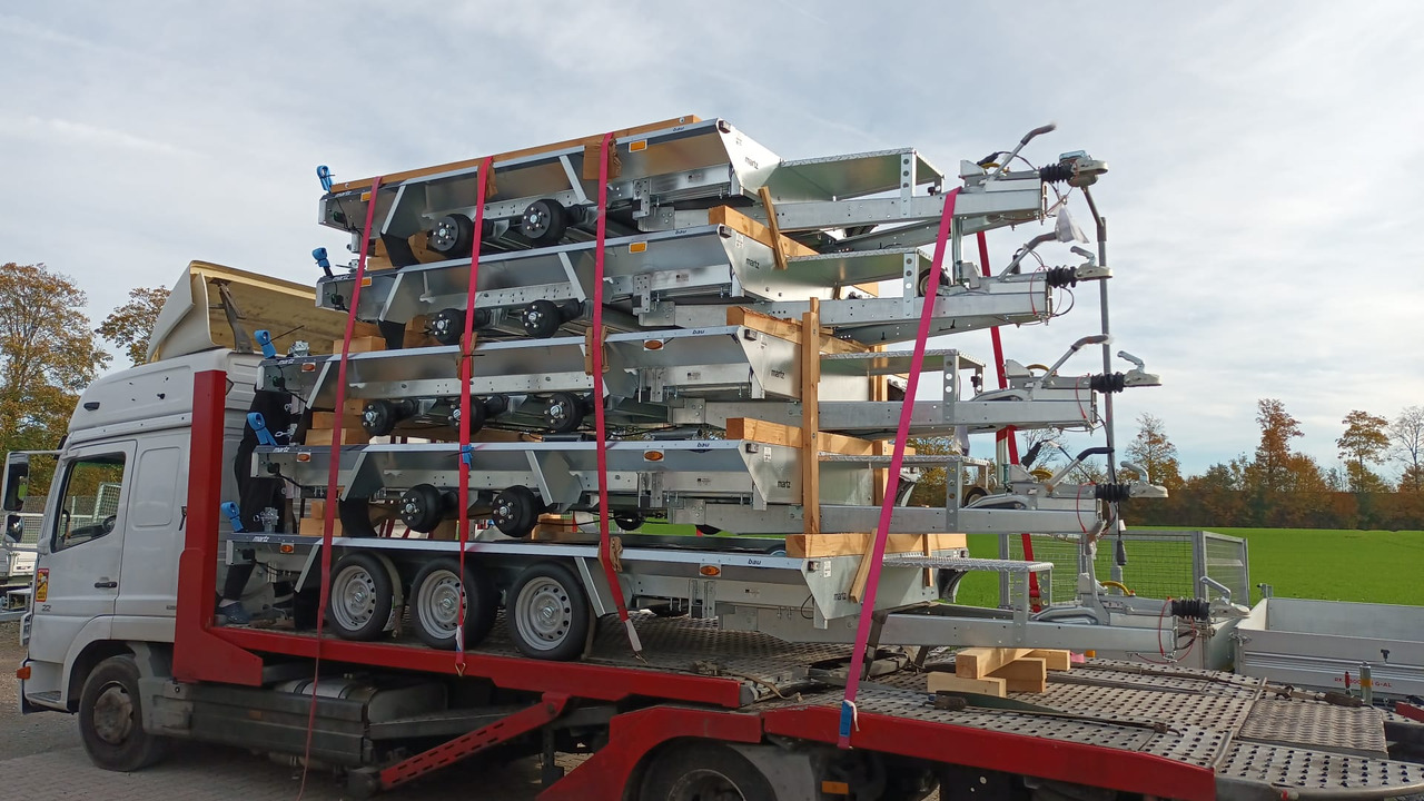 Martz Maschinentransporter BUILDER M 300x152x20cm Auffahrklappe (M) 2700kg - 플랜트 트레일러 : 사진 1 Martz Maschinentransporter BUILDER M 300x152x20cm Auffahrklappe (M) 2700kg - 플랜트 트레일러 : 사진 1