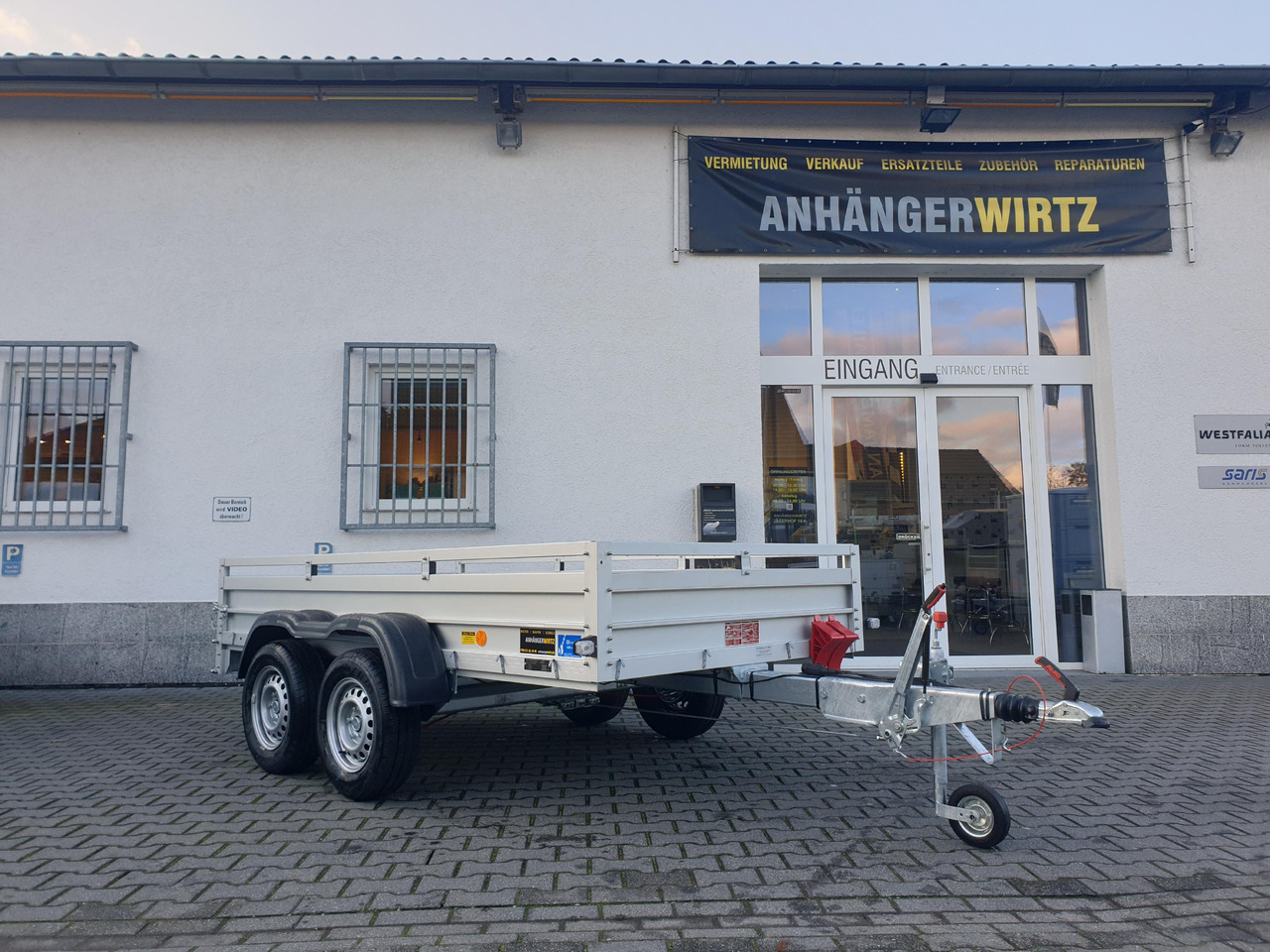 PKW Anhänger Koch Aluline 7.20 150.300.20 Hobbyline 300x150x44cm (M) 2000kg - 드롭사이드/ 플랫베드 트레일러 : 사진 3 PKW Anhänger Koch Aluline 7.20 150.300.20 Hobbyline 300x150x44cm (M) 2000kg - 드롭사이드/ 플랫베드 트레일러 : 사진 3