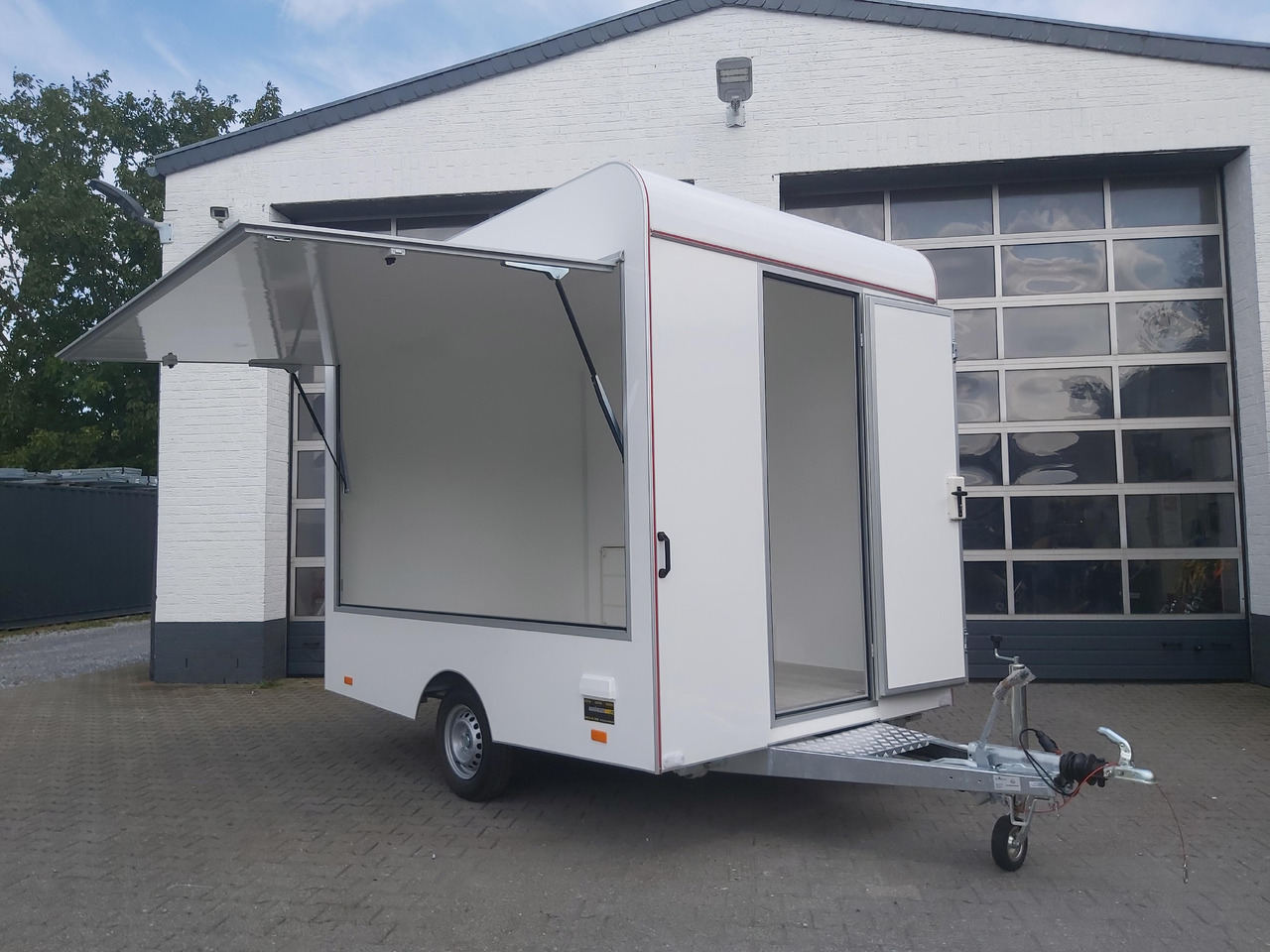 Verkaufsanhänger VK 300 200 aero retro 300cm 1 Verkaufsklappe DIY Leerwagen (M) 1300kg - 자판기 트레일러 : 사진 1 Verkaufsanhänger VK 300 200 aero retro 300cm 1 Verkaufsklappe DIY Leerwagen (M) 1300kg - 자판기 트레일러 : 사진 1