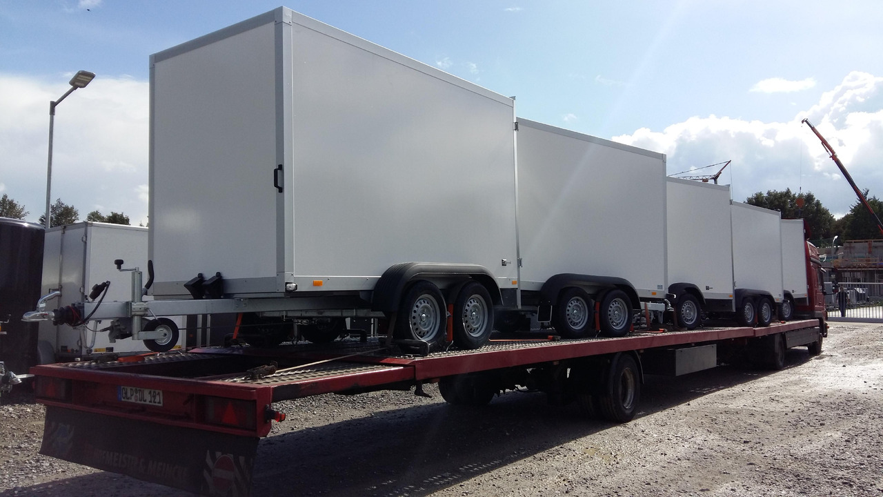 밀폐형 박스 트레일러 WM Meyer Koffer AZ 2730/151 S30 301x151x185cm (M) 2700kg Januar Aktion : 사진 11