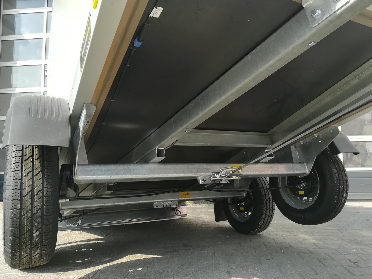 밀폐형 박스 트레일러 WM Meyer Koffer AZ 2730/151 S30 301x151x185cm (M) 2700kg Januar Aktion : 사진 7