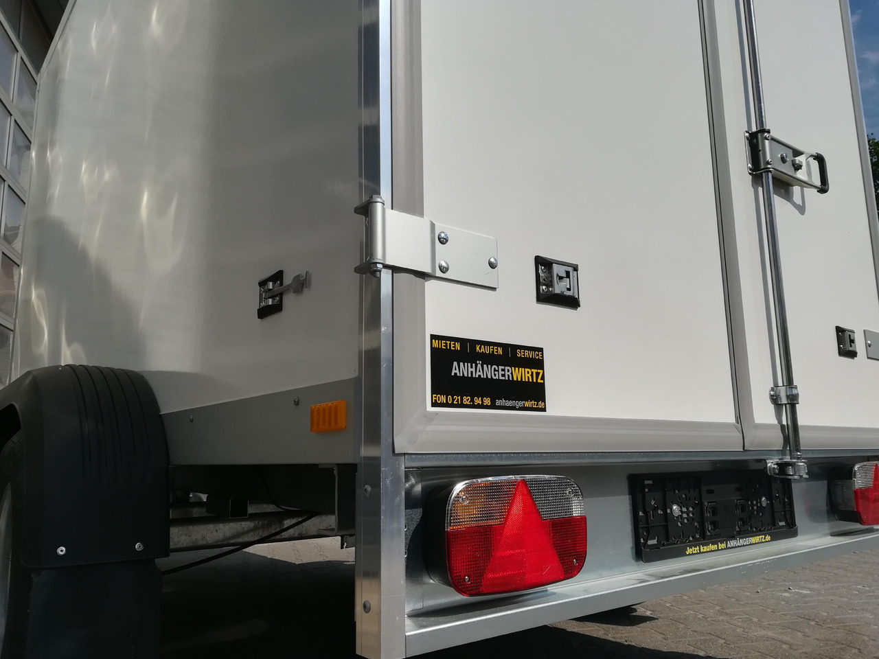 밀폐형 박스 트레일러 WM Meyer Koffer AZ 2730/151 S30 301x151x185cm (M) 2700kg Januar Aktion : 사진 8