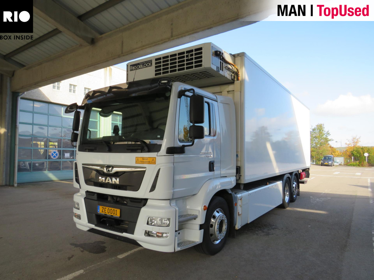 MAN eTGM 26.360 E 6X2-4 LL Kühlkoffer Klima Luftfeder - 냉동탑차, 전기 트럭 : 사진 1 MAN eTGM 26.360 E 6X2-4 LL Kühlkoffer Klima Luftfeder - 냉동탑차, 전기 트럭 : 사진 1