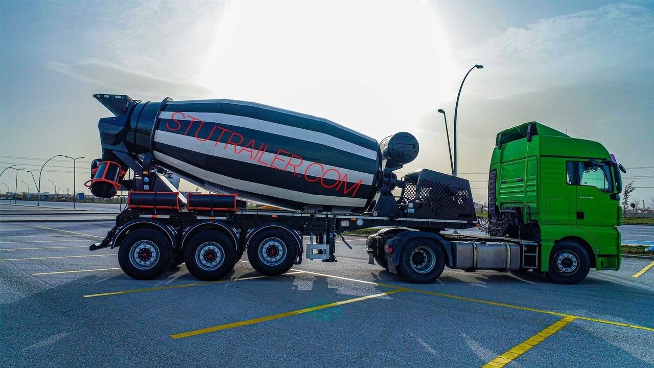 STU 14,7m3 Concrete Mixer Trailer - 콘크리트 믹서 세미 트레일러 : 사진 3 STU 14,7m3 Concrete Mixer Trailer - 콘크리트 믹서 세미 트레일러 : 사진 3