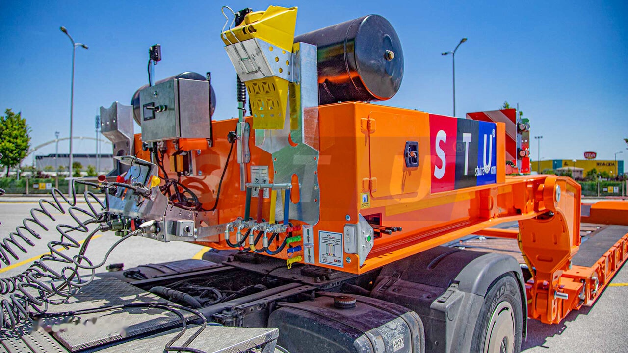 신규 저하대 세미 트레일러 STU 2 Axle Extendable Low Loader : 사진 31